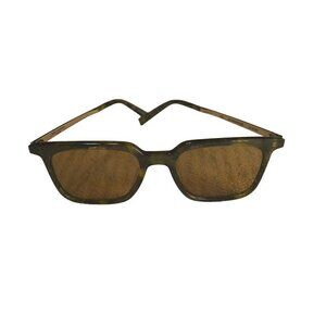 John Varvatos V521 Olive/Tortoise Square Sunglasses- LT3118